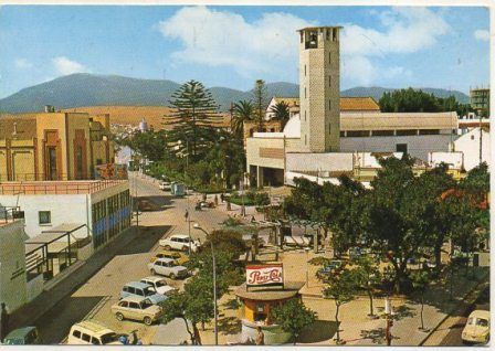 POSTAL  DE ALGECIRAS. PLAYA DE JOAQUIN IBAÑEZ