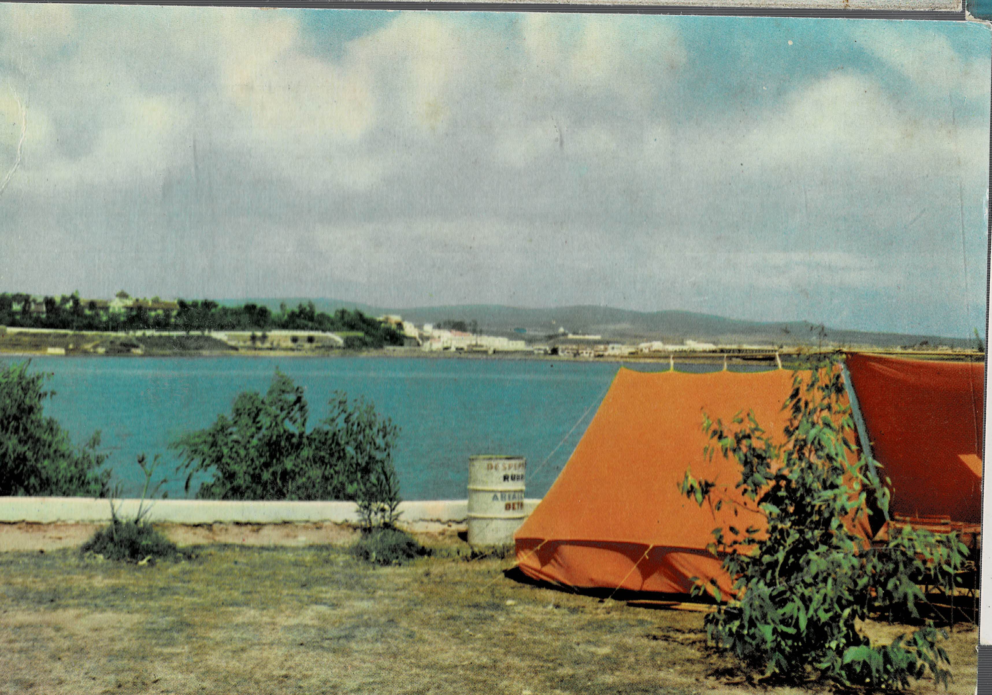 POSTAL MODERNA DE ALGECIRAS. VISTA DESDE EL CAMPING CRISTINA
