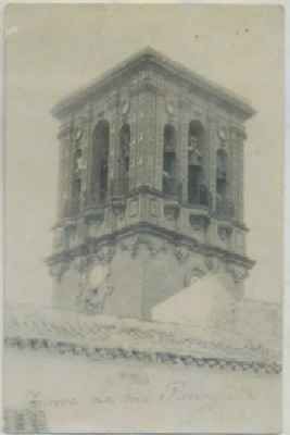 POSTAL ANTIGUA DE ARCOS DE LA FRONTERA. TORRE DE LA PARROQUIA