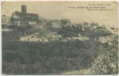 POSTAL ANTIGUA DE ARCOS DE LA FRONTERA. VISTA DEL BARRIO ALTO Nº 10