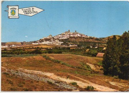 POSTAL DE ARCOS DE LA FRONTERA. VISTA  GENERAL