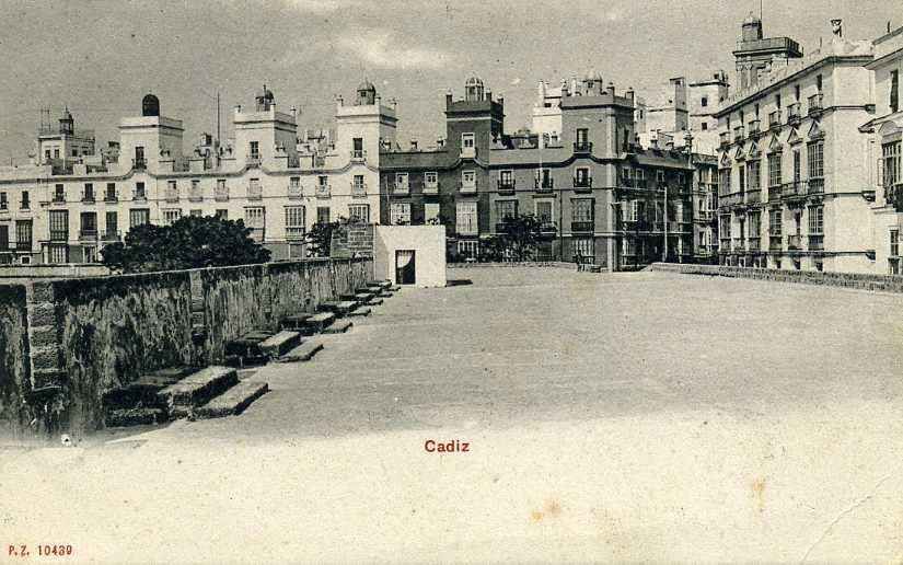 POSTAL DE CADIZ. PZ. 10493