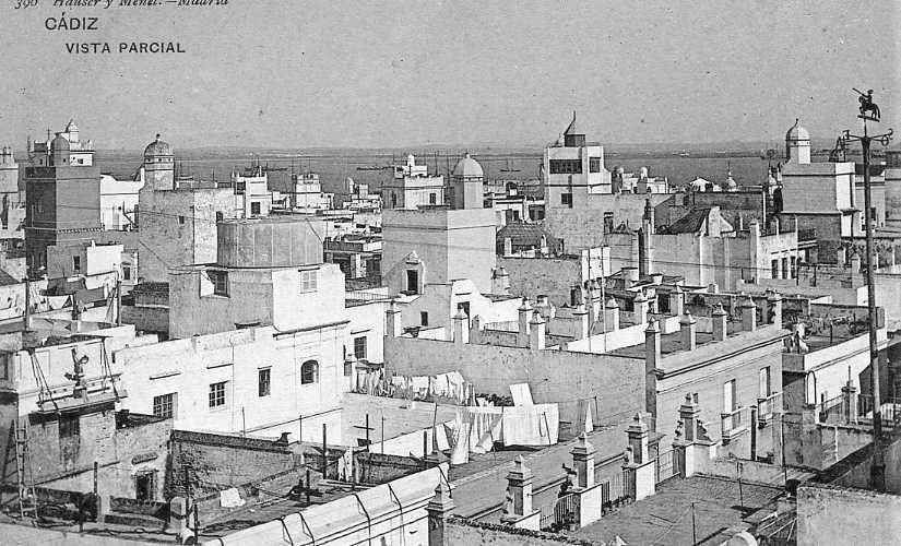 POSTAL DE CADIZ. VISTA GENERAL