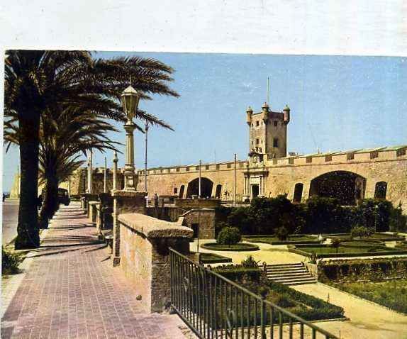POSTAL DE CADIZ PUERTA TIERRA
