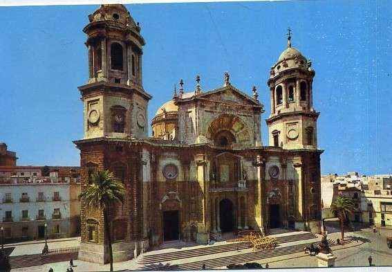 POSTAL DE CADIZ CATEDRAL