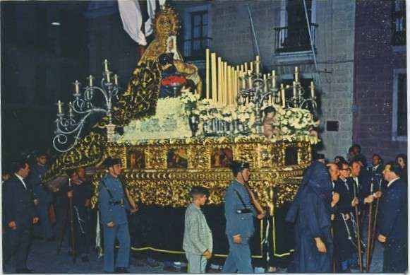 POSTAL SEMANA SANTA DE CADIZ Nº 9540. NUESTRA SEÑORA DE LAS ANGUSTIAS