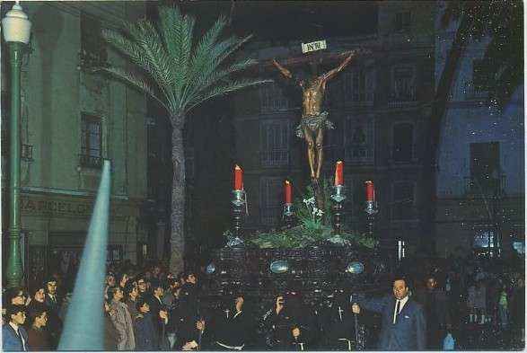 POSTAL SEMANA SANTA DE CADIZ Nº 9526. SANTISIMO CRISTO DE LA BUENA MUERTE