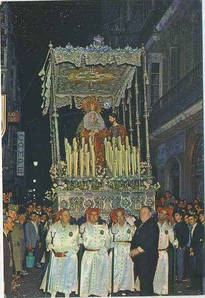 POSTAL SEMANA SANTA DE CADIZ Nº 9530. NUESTRA SEÑORA DE LAS ANGUSTIAS Y SAN JUAN EVANGELISTA