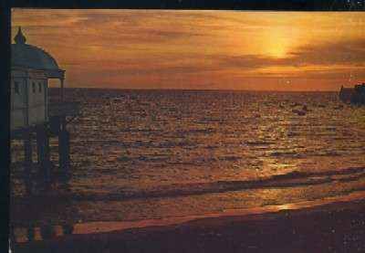 POSTAL DE CADIZ Nº 91 PUESTA DE SOL