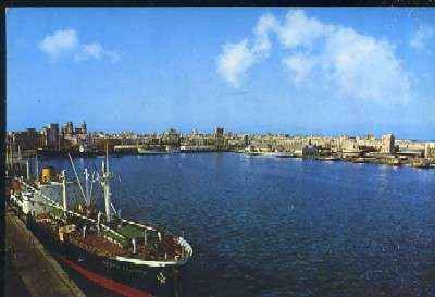 POSTAL DE CADIZ Nº 59 PUERTO - VISTA GENERAL