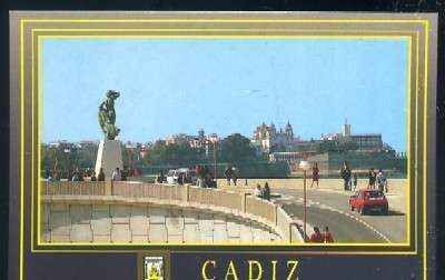 POSTAL DE CADIZ Nº 1299 PASEO ALMIRANTE PASCUAL PERY
