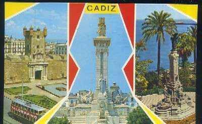 POSTAL DE CADIZ Nº 80 BELLEZAS DE LA CIUDAD