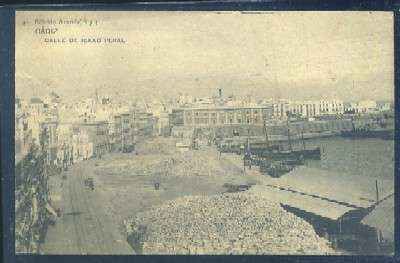 POSTAL ANTIGUA DE CADIZ. CALLE DE ISAAC PERAL Nº 5