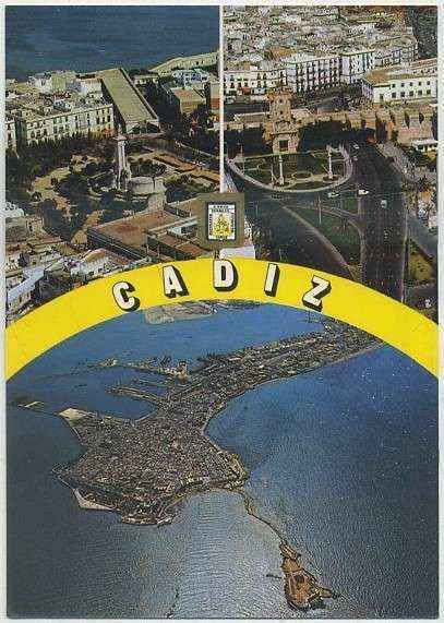 POSTAL DE CADIZ. DIVERSOS ASPECTOS Nº 1281