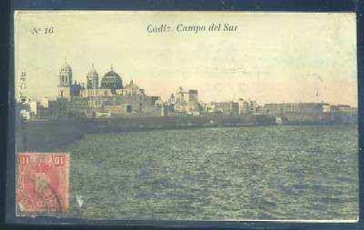 POSTAL DE CADIZ Nº 16 CAMPO DEL SUR