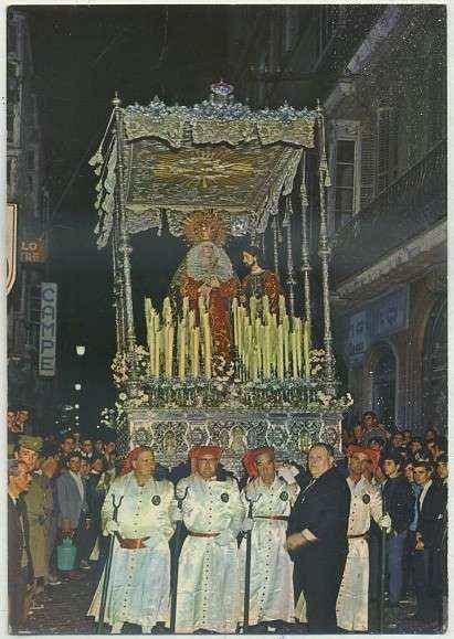 POSTAL DE CADIZ. NTRA. SRA. DE LAS ANGUSTIAS. SAN JUAN EVANGELISTA
