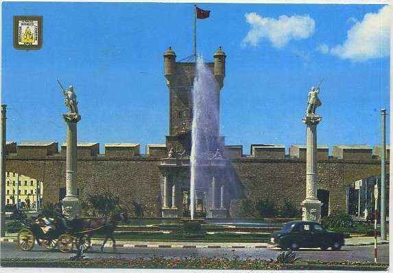 POSTAL DE CADIZ. PUERTA DE TIERRA Nº 1140