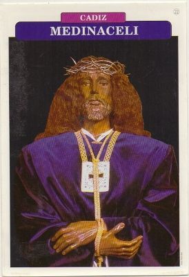 POSTAL DE CADIZ. SEMANA SANTA. MEDINACELLI