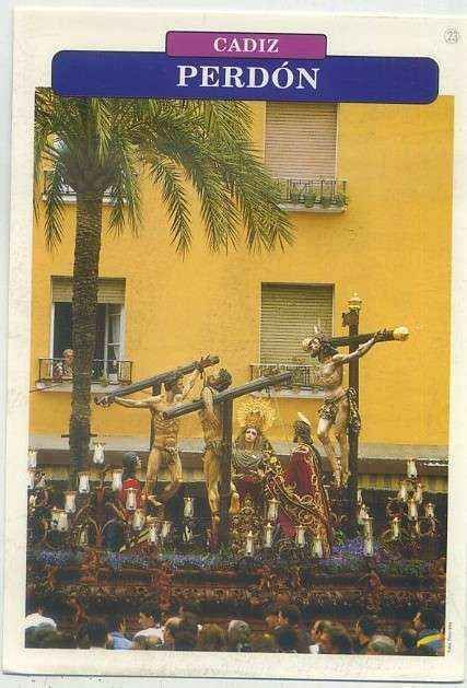 POSTAL DE CADIZ. SEMANA SANTA. EL PERDON