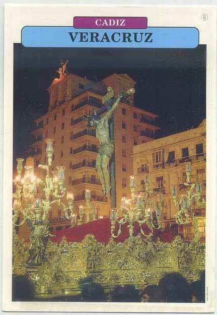 POSTAL DE CADIZ. SEMANA SANTA. VERACRUZ