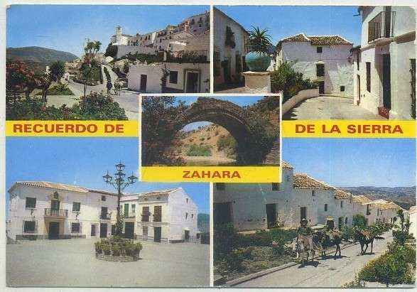 POSTAL DE ZAHARA DE LA SIERRA. CADIZ. VARIOS ASPECTOS Nº 2672
