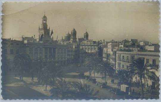 POSTAL DE CADIZ. PLAZA DE SAN JUAN DE DIOS