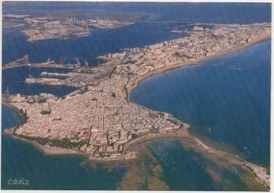 POSTAL DE CADIZ. CADIZ A PRINCIPIOS DEL SIGLO XXl