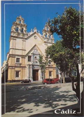 POSTAL DE CADIZ. IGLESIA DEL CARMEN. Nº 659