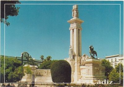 POSTAL DE CADIZ. MONUMENTO A LAS CORTES DE 1812. COL. ELITE Nº 642