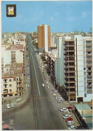 POSTAL DE CADIZ. AVENIDA GENERAL LOPEZ PINTO