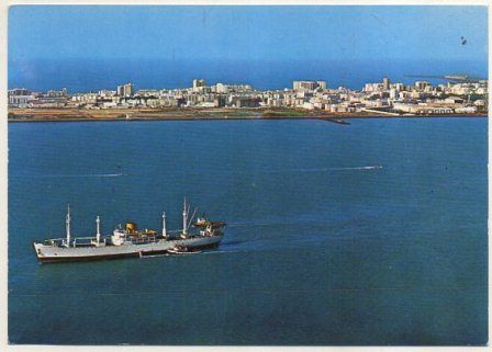 POSTAL DE CADIZ. PANORAMICO DE LA BAHIA