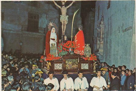 POSTAL SEMANA SANTA DE CADIZ. STMO. CRISO DEL PERDON Nº 9525