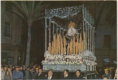 POSTAL SEMANA SANTA DE CADIZ. NTRA. SRA. DEL MAYOR DOLOR Nº 9541