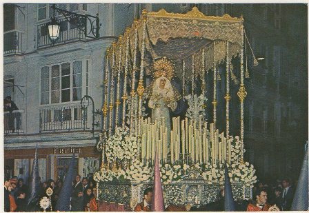 POSTAL SEMANA SANTA DE CADIZ. NTRA. SRA. DE LOS DOLORES. Nº 9539