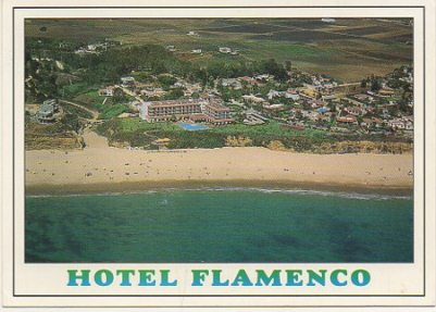 POSTAL DE CONIL DE LA FRONTERA. COSTA DE LA LUZ. HOTEL FLAMENCO