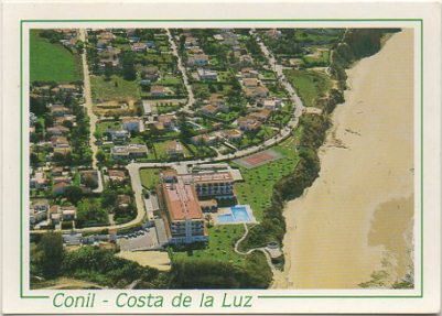 POSTAL DE CONIL DE LA FRONTERA. COSTA DE LA LUZ