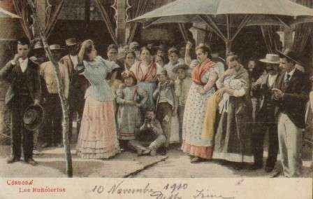 POSTAL ANTIGUA DE CORDOBA. LAS BUÑOLERIAS