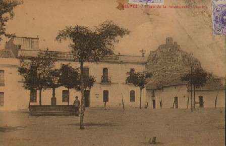 POSTAL ANTIGUA DE CORDOBA. BELMEZ  PLAZA DE LA ANUNCIACION NORTE