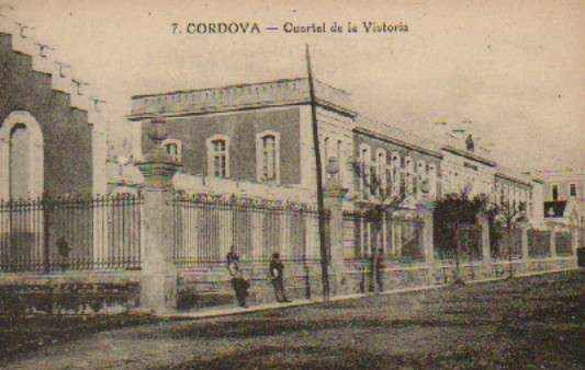 POSTAL ANTIGUA DE CORDOBA. Nº 7. CUARTEL DE LA VICTORIA.