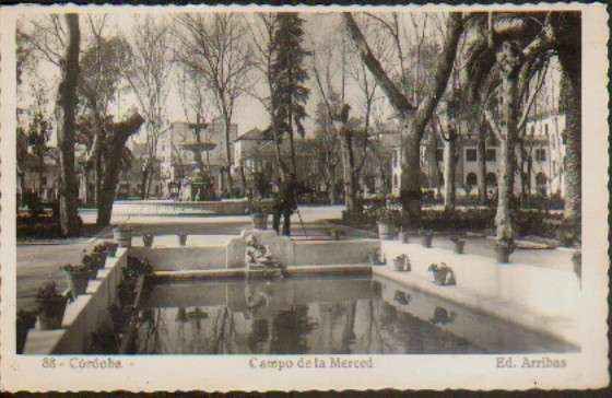 POSTAL DE CORDOBA. Nº 88. CAMPO DE LA MERCED.