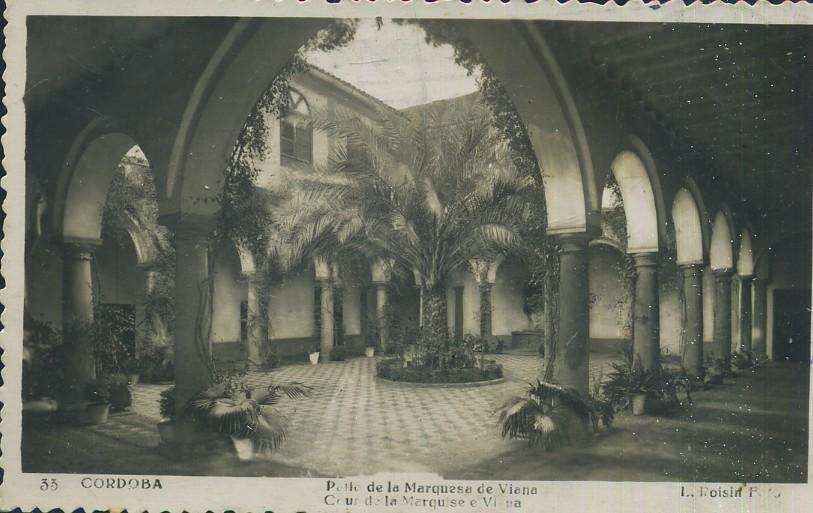 POSTAL DE CORDOBA PATIO DE LA MARQUESA DE VIANA