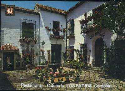 POSTAL DE CORDOBA RESTAURANTE CAFETERIA LOS PATIOS