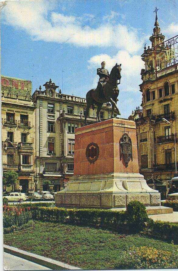 POSTAL DE  CORDOBA. 89- MONUMENTO AL GRAN CAPITAN EN LA PLAZA JOSE ANTONIO