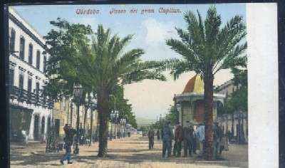 POSTAL ANTIGUA DE CORDOBA - PASEO DEL GRAN CAPITAN