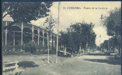 POSTAL ANTIGUA DE CORDOBA Nº 14 PASEO DE LA VICTORIA