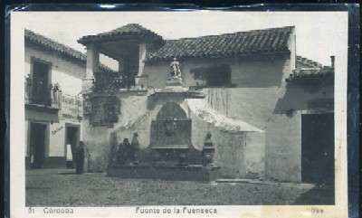 POSTAL DE CORDOBA - FUENTE DE LA FUENSECA
