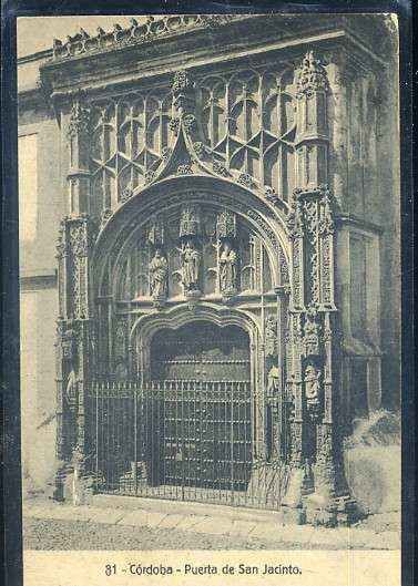 POSTAL ANTIGUA DE CORDOBA Nº 31 PUERTA DE SAN JACINTO