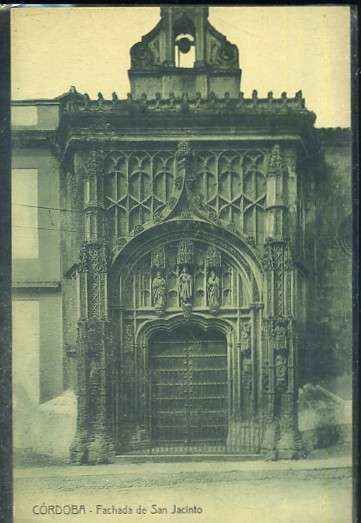 POSTAL ANTIGUA DE CORDOBA - FACHADA DE SAN JACINTO