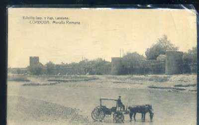 POSTAL ANTIGUA DE CORDOBA - MURALLA ROMANA