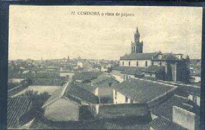POSTAL ANTIGUA DE CORDOBA Nº 22 A VISTA DE PAJARO